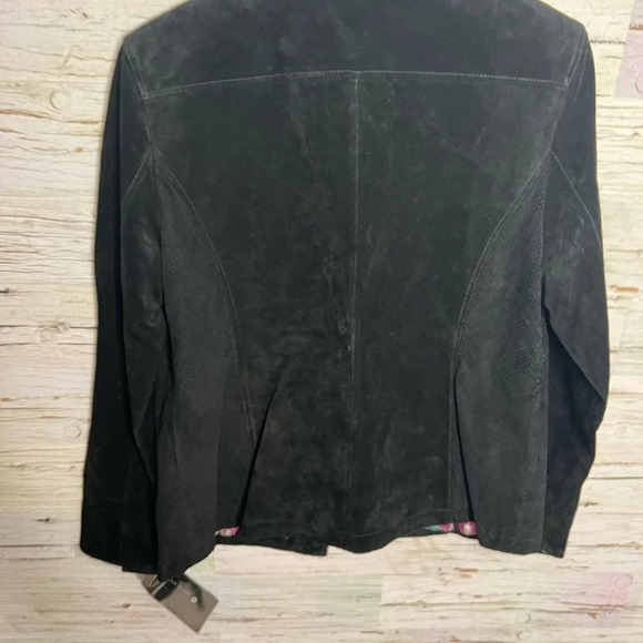 Guillaume black leather jacket NWT size medium - Picture 8 of 10